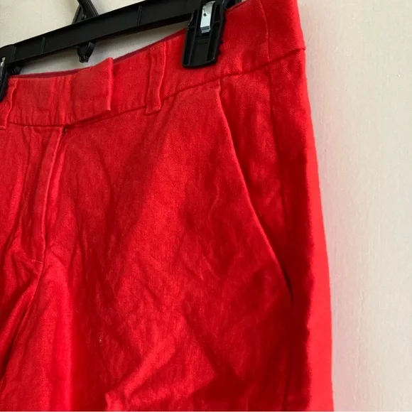 J.Crew Cino Style Shorts Red Color | New without Tags - Picture 6 of 10